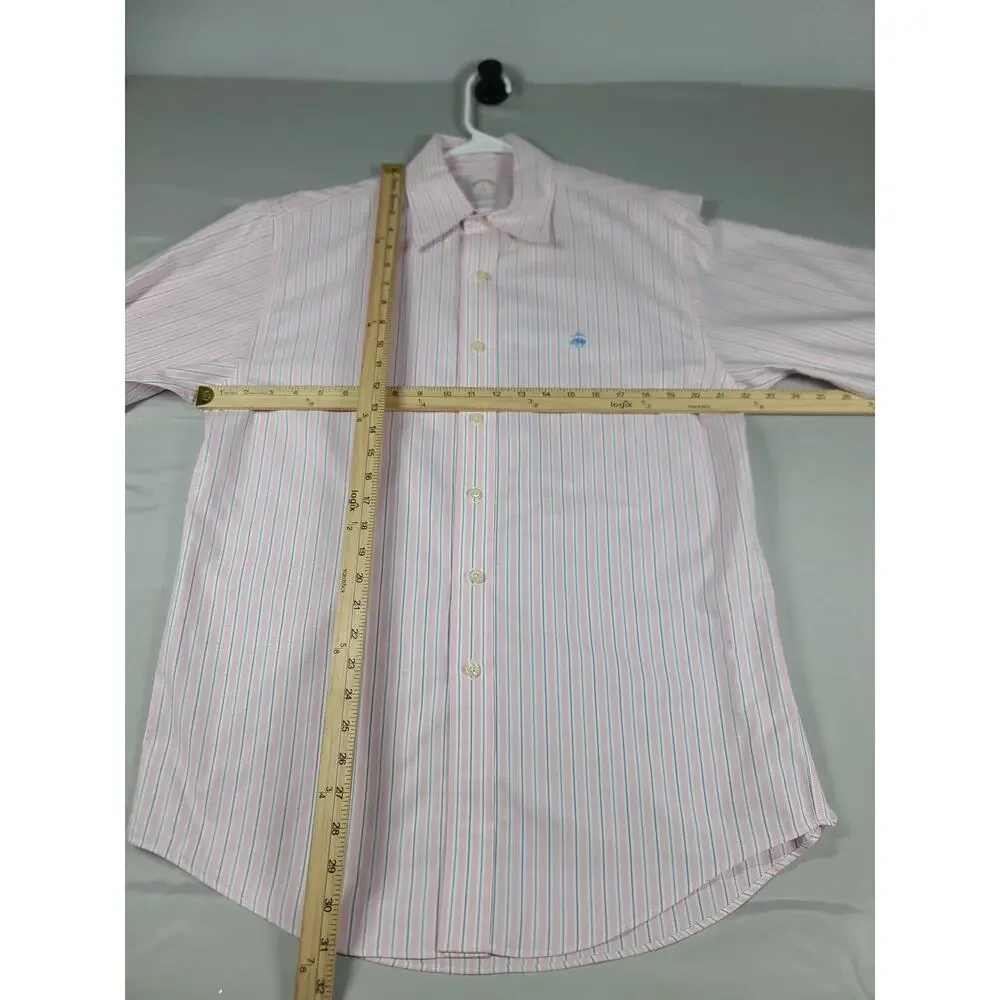 Classic Heritage Preppy Brooks Brothers 346 long sleeve button down SZ Medium